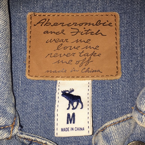 Abercrombie and Fitch denim jacket - Picture 3 of 3